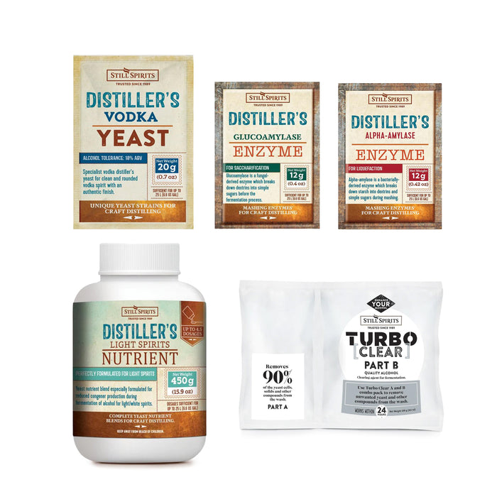 Vodka Distiller's Range Bundle (to use with Potatoes)    - Toronto Brewing