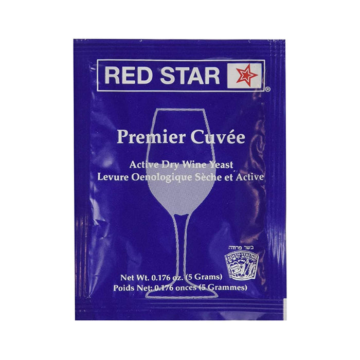 Red Star | Premier Cuvée Prise De Mousse Dry Wine Yeast (5 g) 1 Pk   - Toronto Brewing