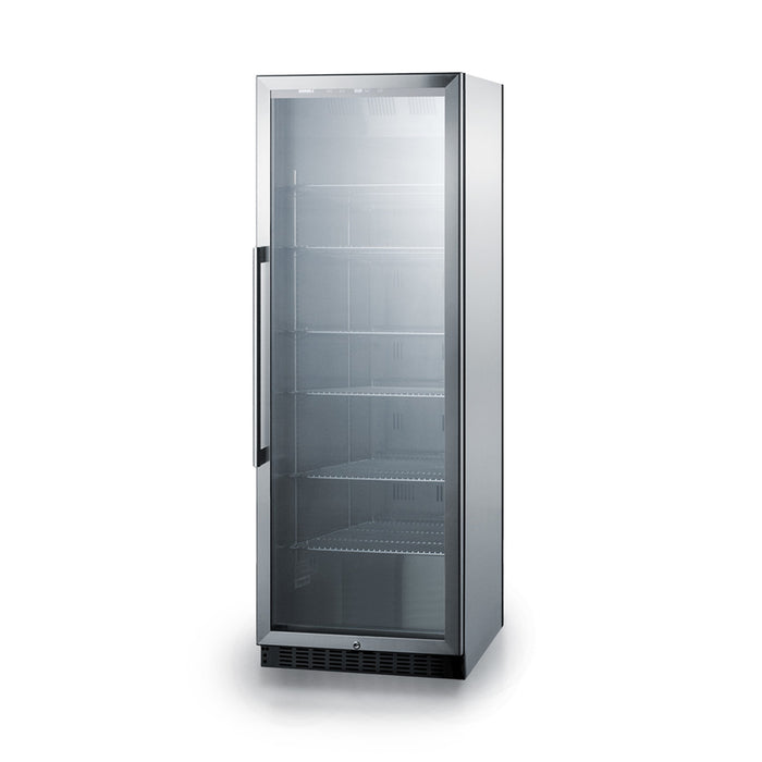 Summit | 24" Wide Beverage Centre, Stainless Steel Interior (SCR1401) Right Hand Stainless Steel  - Toronto Brewing