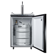Summit | 5.6 cu.ft. Single Kegerator - Black (SBC635M)    - Toronto Brewing
