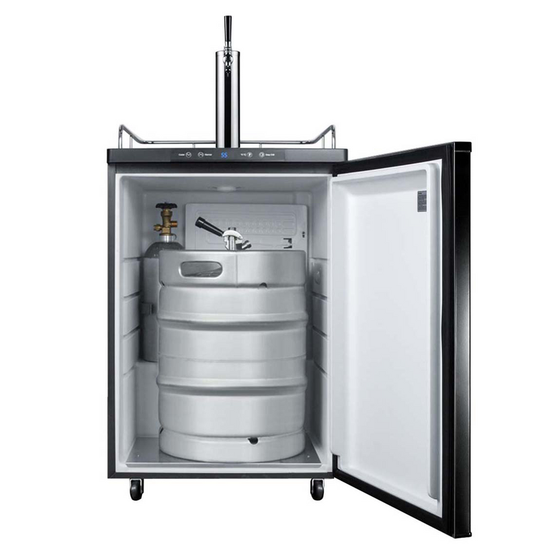 Summit | 5.6 cu.ft. Single Kegerator - Black (SBC635M)    - Toronto Brewing