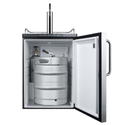 Summit | 5.6 cu. ft Single Tap Built-In Kegerator (SBC635MBISSTB)    - Toronto Brewing