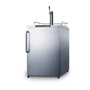 Summit | 5.6 cu. ft. Single Tap Outdoor Commercial Kegerator (SBC635MOS7) Towel Bar   - Toronto Brewing