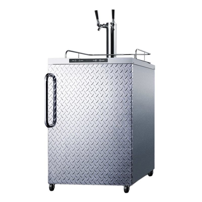 Summit | 5.6 cu. ft. Dual Tap Outdoor Kegerator (SBC635MOSDPLTWIN)    - Toronto Brewing