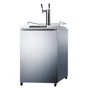 Summit | 5.6 cu. ft. Dual Tap Outdoor Kegerator (SBC635MOSTWIN) Horizontal   - Toronto Brewing