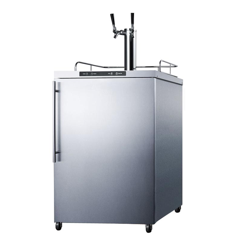 Summit | 5.6 cu. ft. Dual Tap Outdoor Kegerator (SBC635MOSTWIN) Vertical   - Toronto Brewing