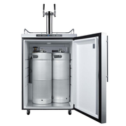 Summit | 5.6 cu. ft. Dual Tap Outdoor Kegerator (SBC635MOSTWIN)    - Toronto Brewing
