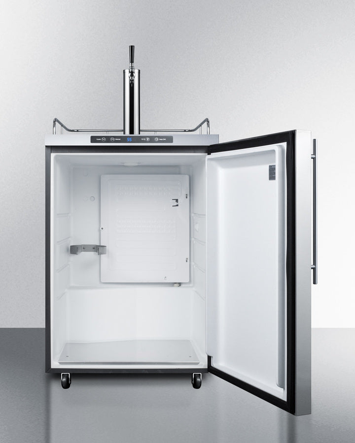 Summit | 5.6 cu. ft. Single Tap Outdoor Kegerator (SBC635MOSHV/HH)    - Toronto Brewing
