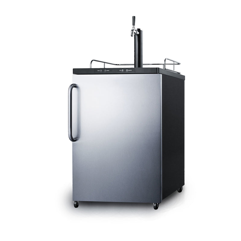 Summit | 5.6 cu. ft Single Tap Kegerator with Digital Thermostat (SBC635MSSTB)    - Toronto Brewing