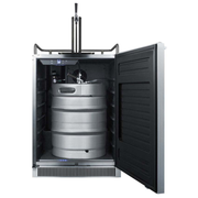 Summit | 6.5 cu.ft. Single Tap Built-In Kegerator - Stainless Steel Door (SBC677BI)    - Toronto Brewing