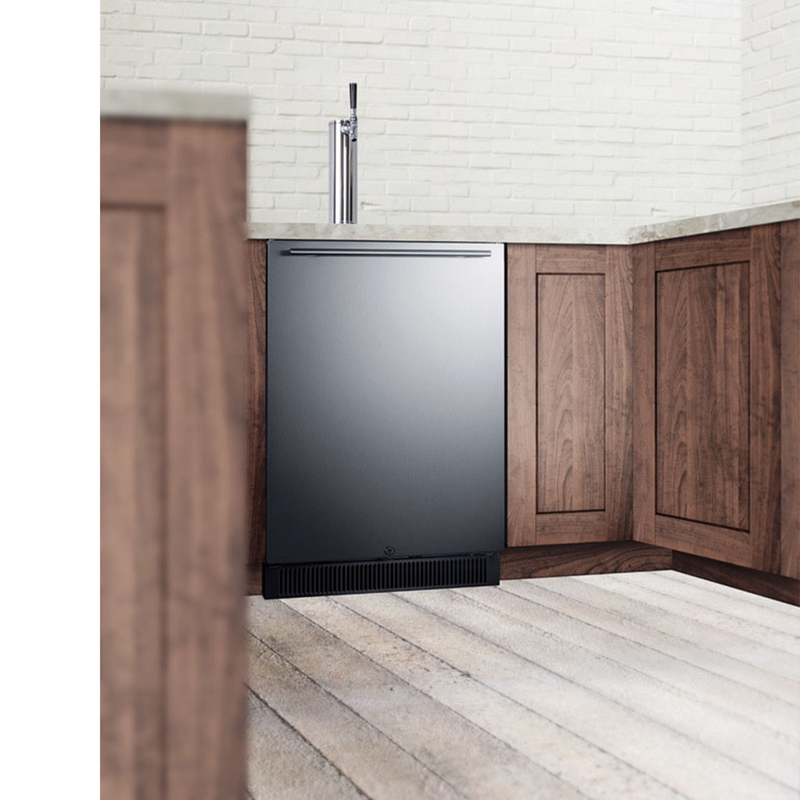 Summit | 6.5 cu.ft. Single Tap Built-In Kegerator - Stainless Steel Door (SBC677BI)    - Toronto Brewing