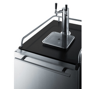 Summit | 6.5 cu. ft. Dual Tap Built-In Kegerator (SBC677BITWIN)    - Toronto Brewing