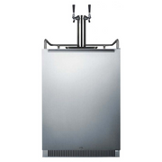 Summit | 6.5 cu. ft. Dual Tap Built-In Kegerator (SBC677BITWIN)    - Toronto Brewing