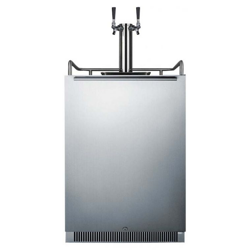 Summit | 6.5 cu. ft. Dual Tap Built-In Kegerator (SBC677BITWIN)    - Toronto Brewing