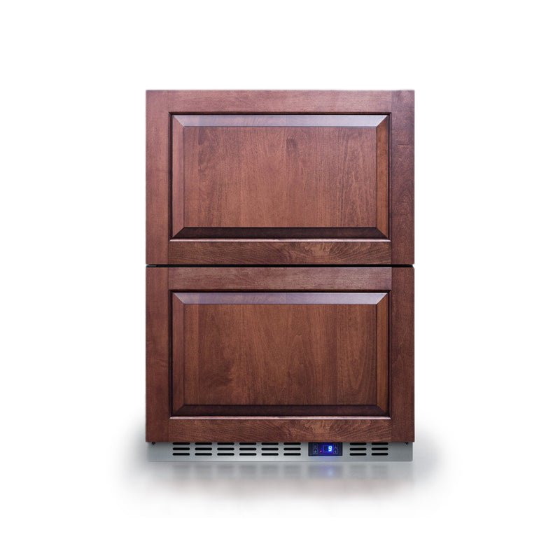 Summit | 24" Wide 2-Drawer All-Freezer (SCFF532D) Panel Ready (SCFF532DPNR)   - Toronto Brewing