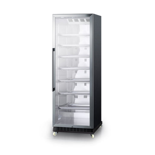 Summit | 24" Wide Beverage Centre with Dolly (SCR1401RI) Right Hand Black  - Toronto Brewing