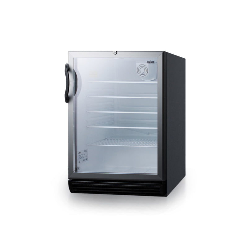 Summit | 24" Wide Built-In Beverage Centre, ADA Compliant (SCR600GLBIADA) Black (SCR600BGLBIADA)   - Toronto Brewing