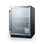 Summit | 24" Wide Built-In Single Zone Outdoor Commercial Wine Cellar (SCR611GLOSCH)    - Toronto Brewing