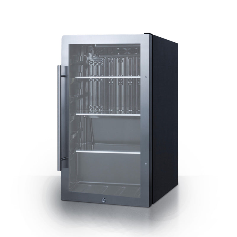 Summit | Shallow Depth Indoor/Outdoor Beverage Cooler, ADA Compliant (SPR488BOSADA)    - Toronto Brewing