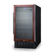 Summit | 34 Bottle Single Zone Built-In Wine Refrigerator, ADA Compliant (SWC1840BADA) Panel Ready (SWC1840BPNRADA)   - Toronto Brewing