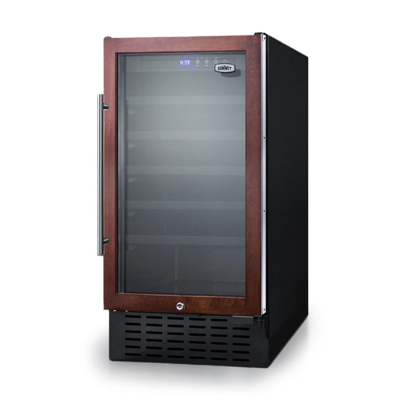 Summit | 34 Bottle Single Zone Built-In Wine Refrigerator, ADA Compliant (SWC1840BADA) Panel Ready (SWC1840BPNRADA)   - Toronto Brewing