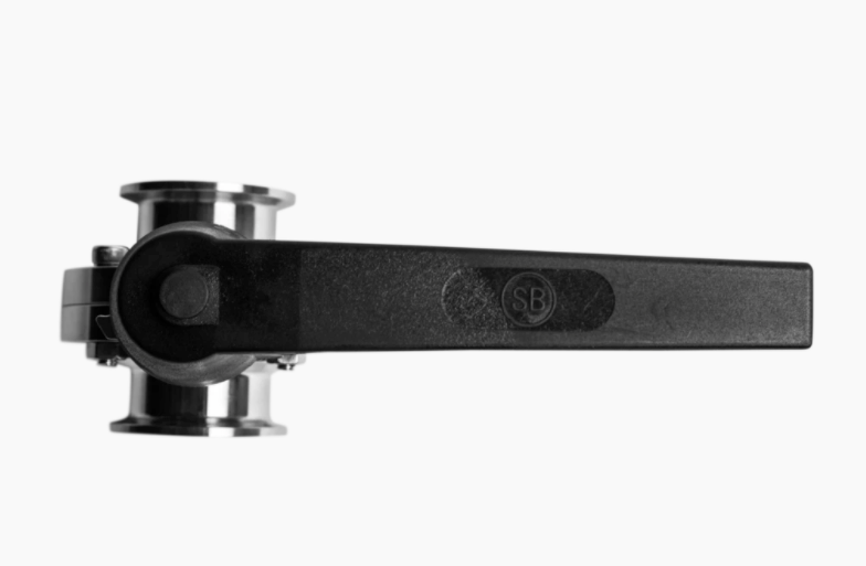 2” Tri-Clamp Butterfly Valve with Squeeze Trigger | Spike Brewing    - Toronto Brewing
