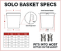 Spike Brewing | Stainless Steel Solo NPT Mash Basket    - Toronto Brewing