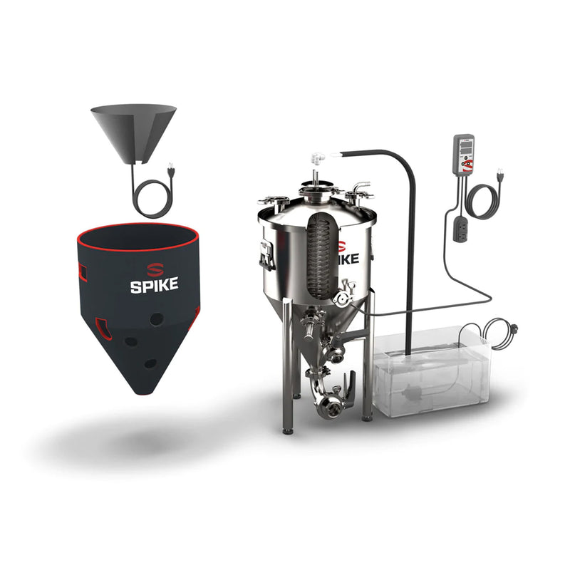 Spike Brewing | CF5 Gallon Conical Fermenter with TC100 Temperature Control Bundle - Toronto Brewing