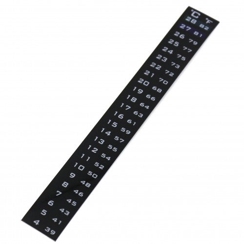 Stick On Thermometer (4-28°C)    - Toronto Brewing