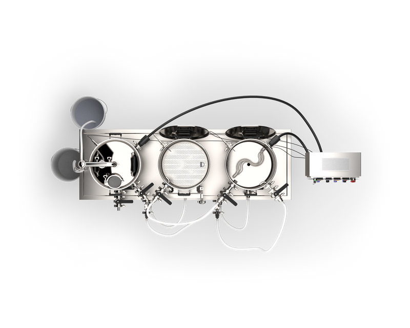 Spike Brewing | Bottom Drain Trio System    - Toronto Brewing