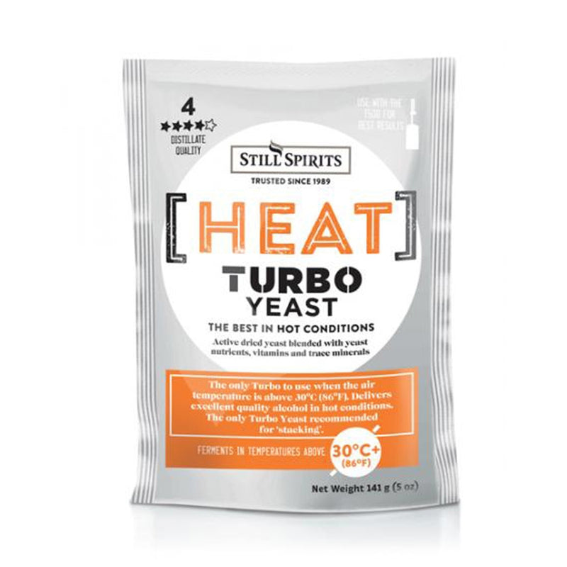 Still Spirits Heat Turbo Yeast (141g)    - Toronto Brewing