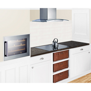 Summit | 28 Bottle Single Zone Stainless Steel Built-In Wine Refrigerator (VC28S)    - Toronto Brewing