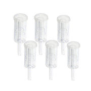 Airlock - 3-Piece Cylindrical Bubbler (Pack of 6)    - Toronto Brewing