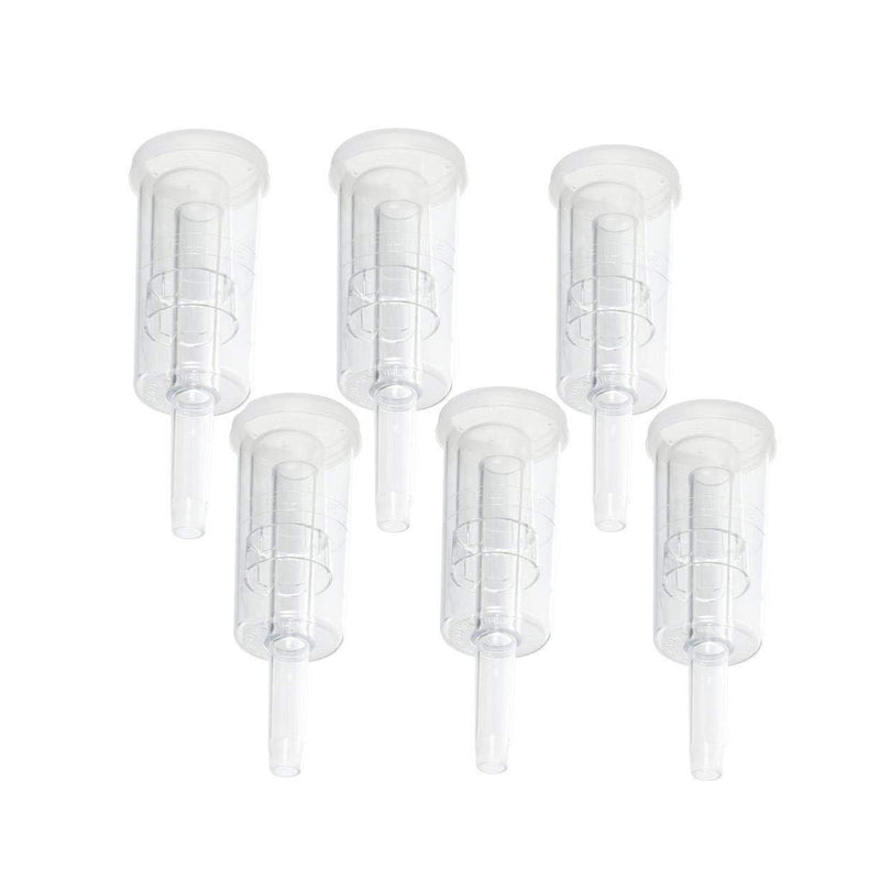 Airlock - 3-Piece Cylindrical Bubbler (Pack of 6)    - Toronto Brewing
