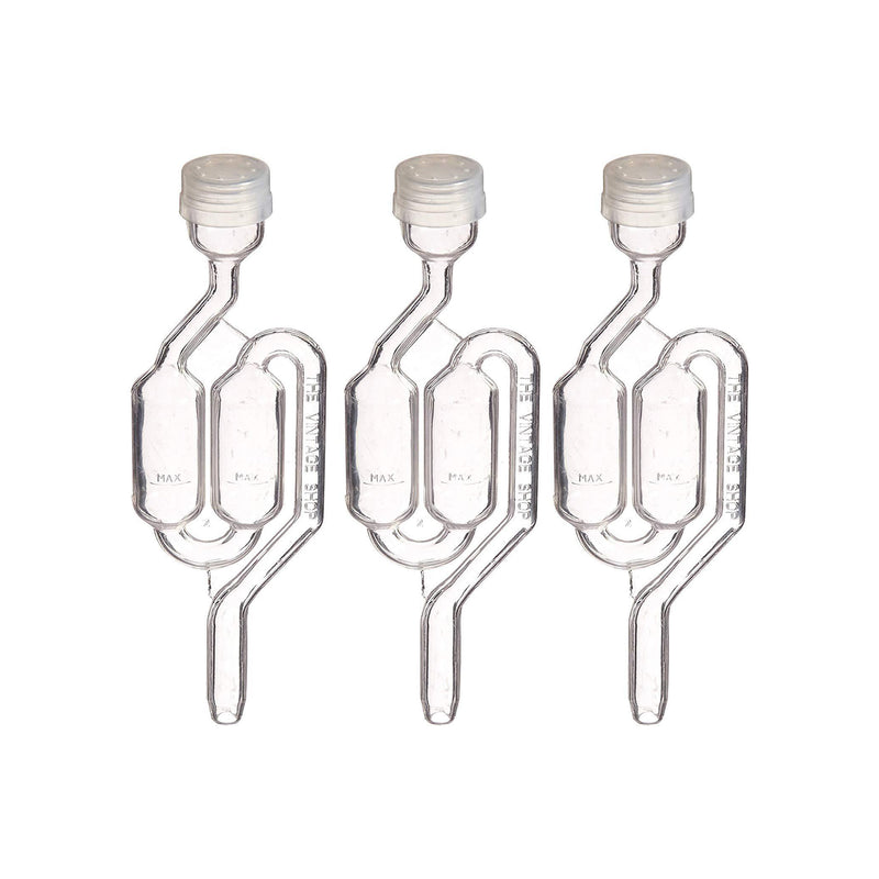 Airlock - S-Type Bubbler (Pack of 3)    - Toronto Brewing