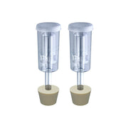 Airlocks - 3-Piece Bubbler and #6.5 Carboy Bung (Pack of 2)    - Toronto Brewing