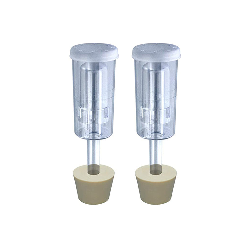 Airlocks - 3-Piece Bubbler and #6.5 Carboy Bung (Pack of 2)    - Toronto Brewing