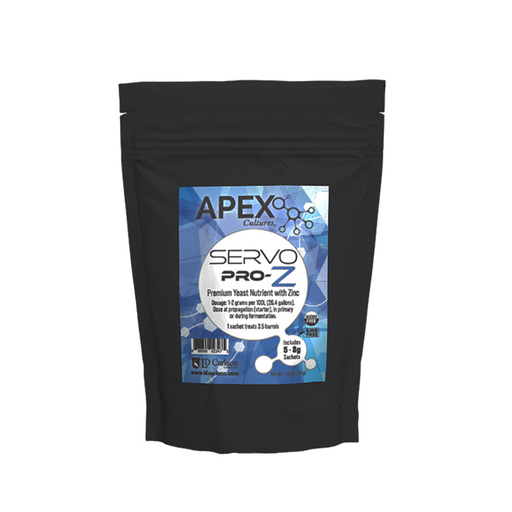 Apex Cultures Servo Pro-z Yeast Nutrient, 5-pk    - Toronto Brewing