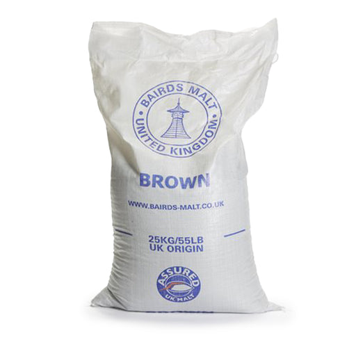 Brown Malt (Pre-Milled) - Bairds (55 lb)    - Toronto Brewing