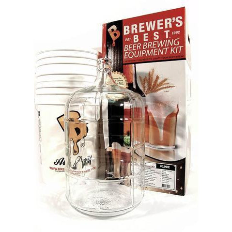 Brewer's Best 5 Gallon/19 Litre Homebrew Beer Brewing Equipment Starter Kit w/Glass Carboy + Kettles and Chiller and Mash Tun for ALL GRAIN    - Toronto Brewing
