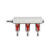 3 Way Gas Manifold Distributor    - Toronto Brewing