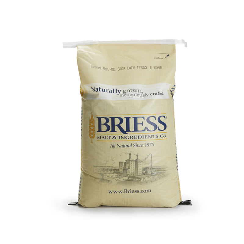 Caramel 40 / Crystal 40 Malt - Briess (Pre-Milled) 50 lb   - Toronto Brewing