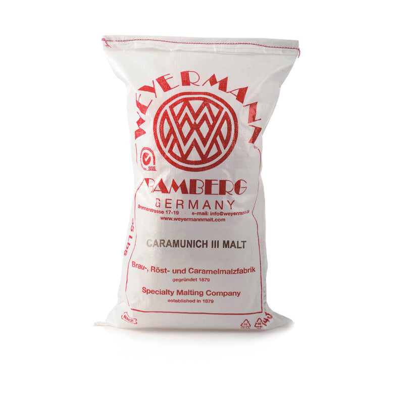 Caramunich III Malt - Weyermann (Pre-Milled) 55 lb   - Toronto Brewing