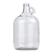 Carboy - 1 Gallon Clear Glass Growler Fermenter with Airlock and #6.5 Rubber Bung    - Toronto Brewing