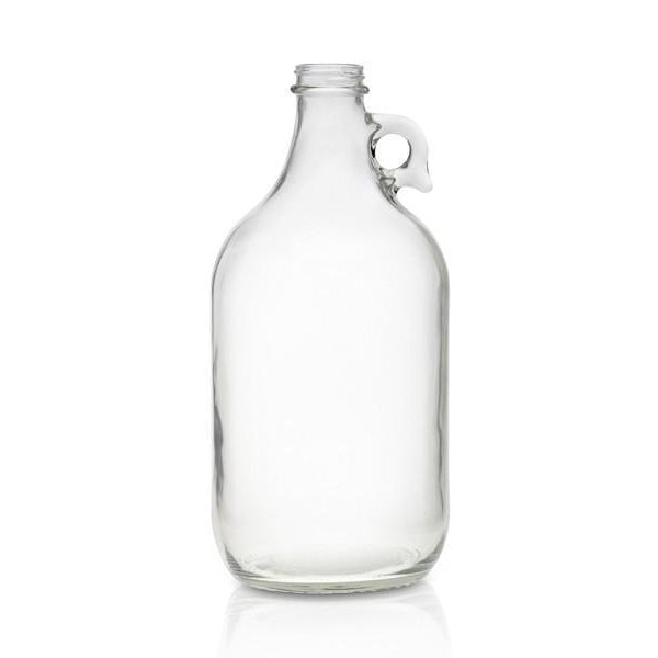 Carboy - 1/2 Gallon Clear Glass Growler Fermenter (2 L) Single Jug   - Toronto Brewing