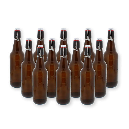 Swingtop Flip Top Glass Bottles | Brown (750 ml) Case of 12    - Toronto Brewing