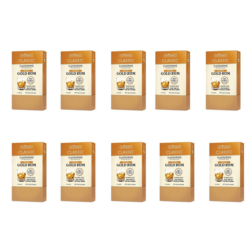 Still Spirits Classic Spiced Gold Rum Essence Duplex - 10 PACK    - Toronto Brewing