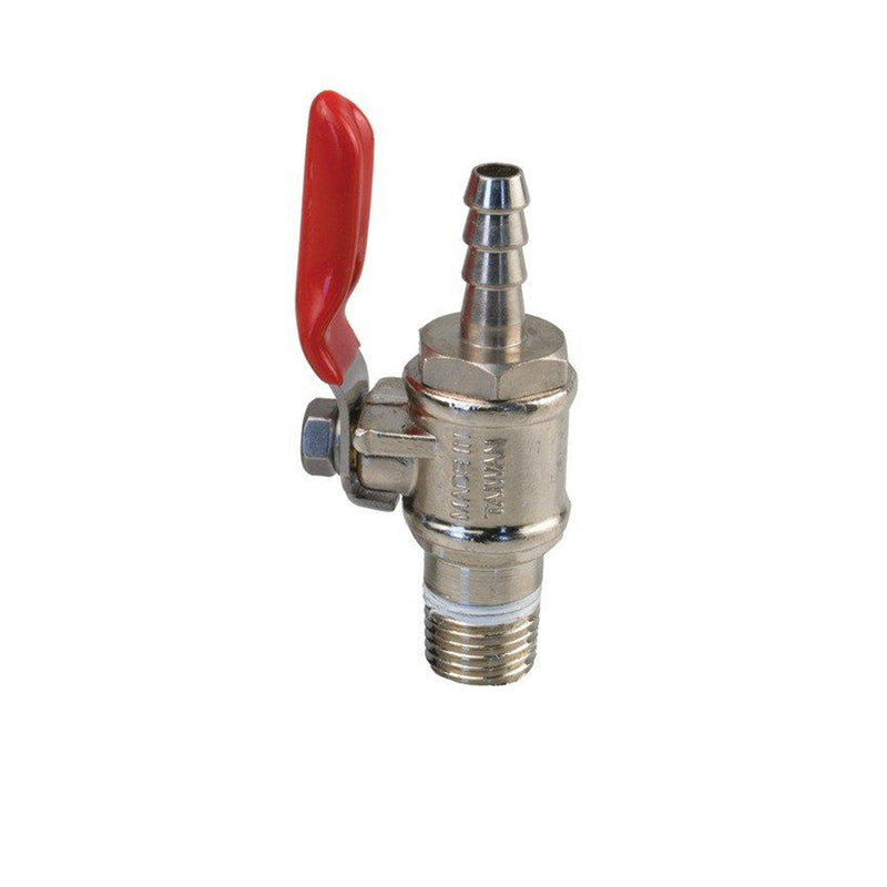 Check Valve  (1/4" MPT x 1/4" Barb)    - Toronto Brewing