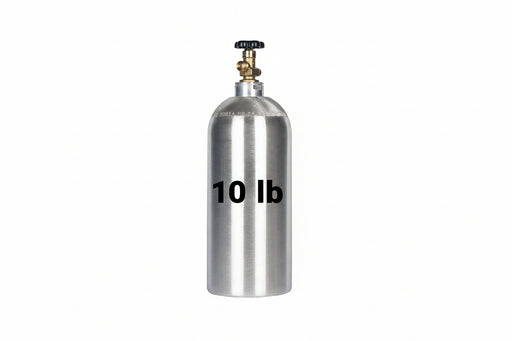 10 lb CO2 Tank Aluminum CGA320 - Empty Cylinder - Toronto Brewing