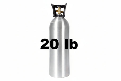 20 lb CO2 Tank Aluminum CGA320 - Empty Cylinder - Toronto Brewing